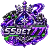 SSBET77 crowned spade brand icon